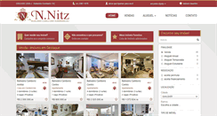 Desktop Screenshot of nnitzimobiliaria.com.br